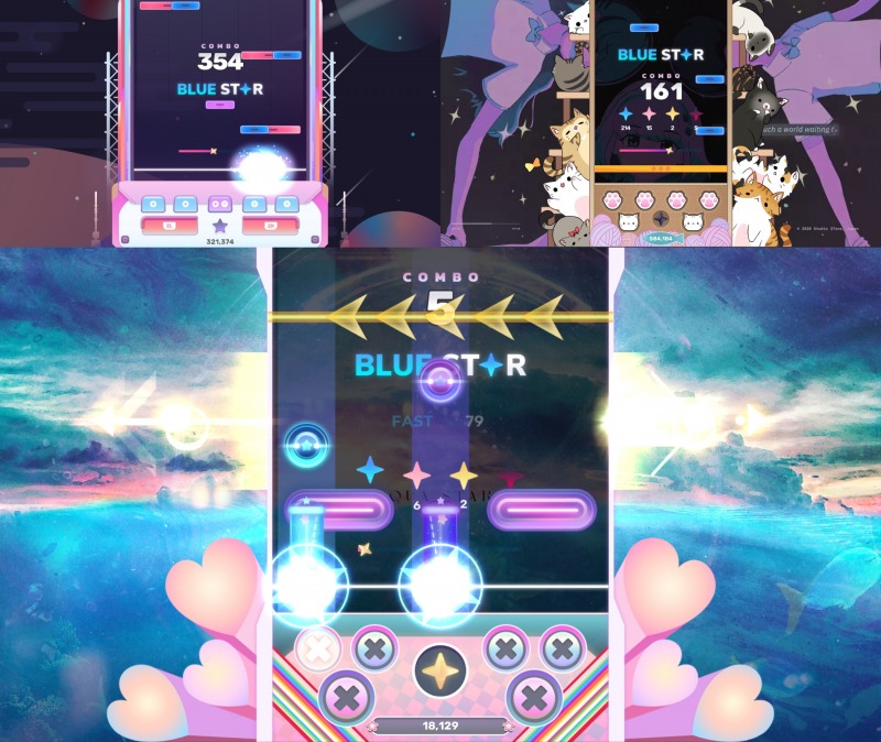 '식스타 게이트:스타트레일' 게임 장면.