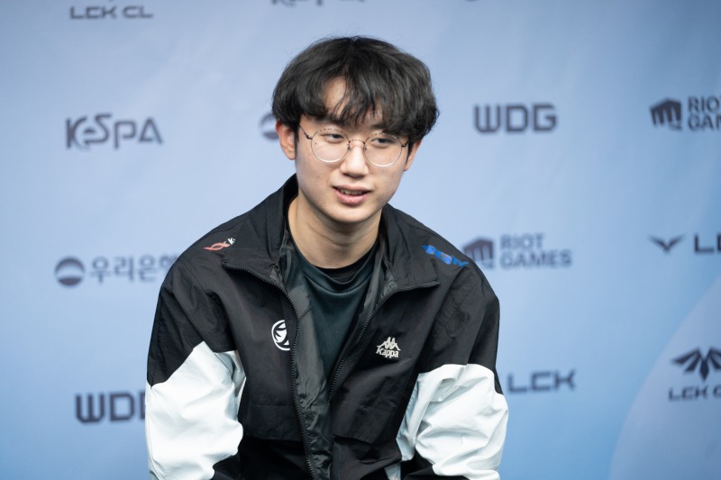 광동 '클리버' 손진원, 사진=한국e스포츠협회.