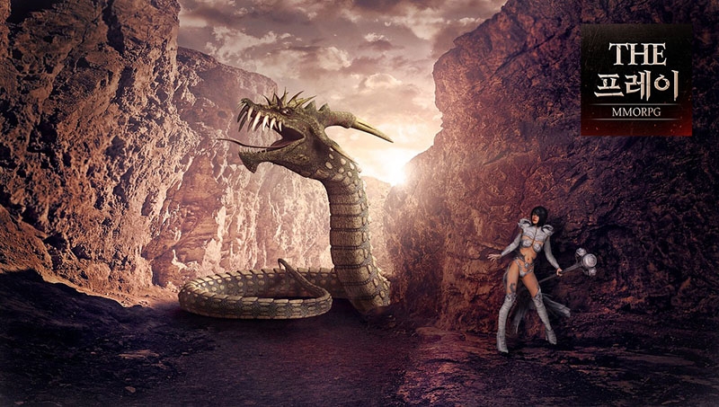 장수 모바일 MMORPG '더프레이', 월드보스와 맞짱 이벤트