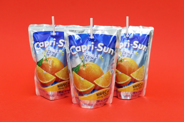 농심, 카프리썬에 친환경 종이 빨대 적용