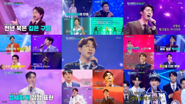 미스터트롯2, 또 자체 최고 시청률 21.8% 돌파