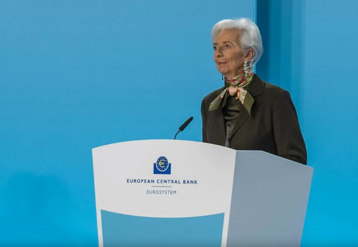 사진: 크리스틴 라가르드 ECB 총재