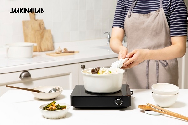 마키나랩, 1인 가구 라이프스타일 반영한 '1구 인덕션' 2종 출시