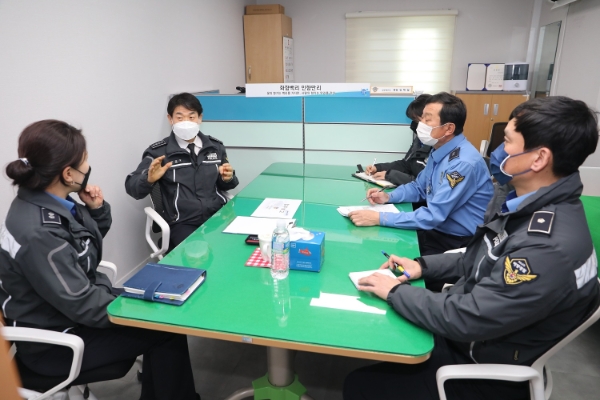 치안현장 점검 (사진제공 = 목포해양경찰)