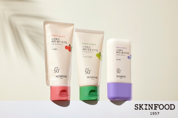 푸드 코스메틱 스킨푸드, 베리 선크림 3종 출시