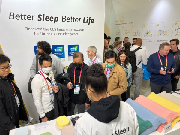 코골이 완화 시스템 ‘모션필로우’ CES 혁신상 3번 수상