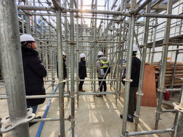 수원시 해빙기 합동점검 모습. / 사진 제공 : 국토안전관리원