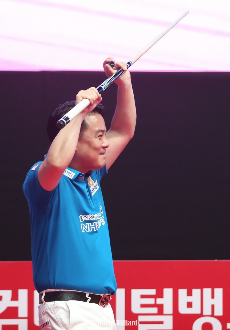 2관왕에 오른 조재호(사진=브릴리언트 빌리아드)