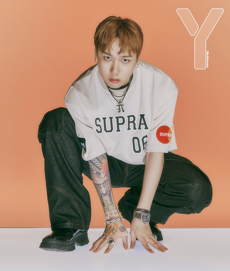 수프라 X 힙합 아티스트 저스디스, 23 SS 화보 공개