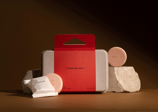 솔리드랩, 고체형 비건 바디바 ‘페이스&바디 듀엣’ 신규 출시