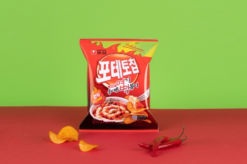 농심 포테토칩 엽떡오리지널맛 사진 / 제공 : 농심