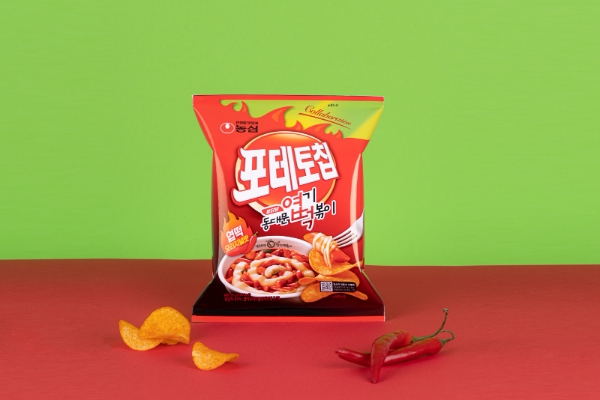 농심, 포테토칩 엽떡오리지널맛 출시
