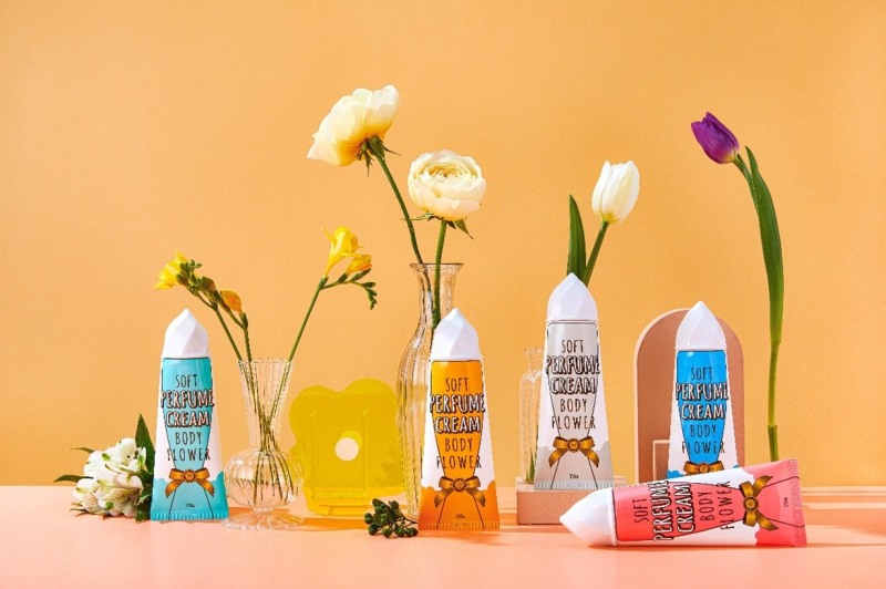 엔젤루카, 소프트퍼퓸크림 바디플라워 5종 신세계면세점 본점서 선보여