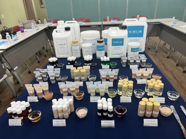 지역 특화 자원 활용 해양치유 테라피 제품 (사진제공 = 완도군)