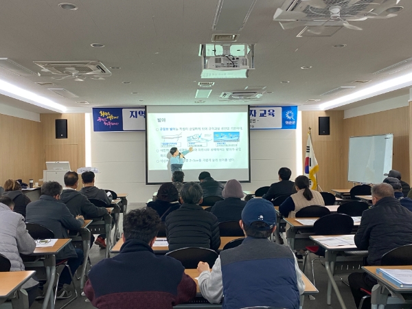 샤인머스켓 교육 (사진제공 = 화순군)