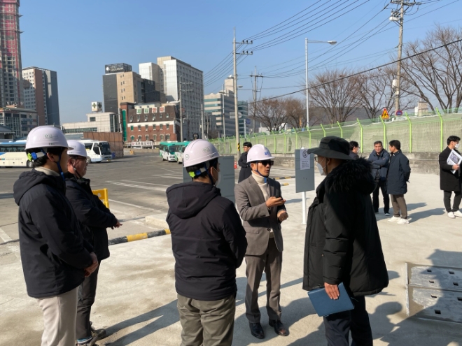 금영종합건설, 용인 공용버스터미널 임시 터미널 개방…시민 불편 최소화