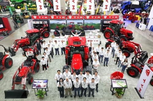 TYM, 북미 농기계 박람회 '2023 NFMS'서 2023년형 전략 신제품 트랙터 공개
