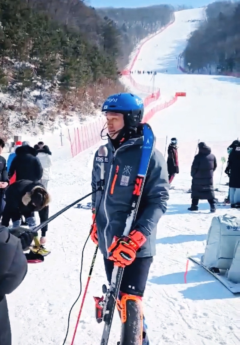 동계체전 3관왕에 오른 정동현