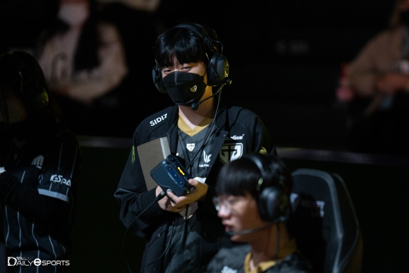 젠지e스포츠 '스코어' 고동빈 감독.