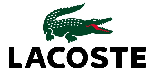 라코스테 로고.