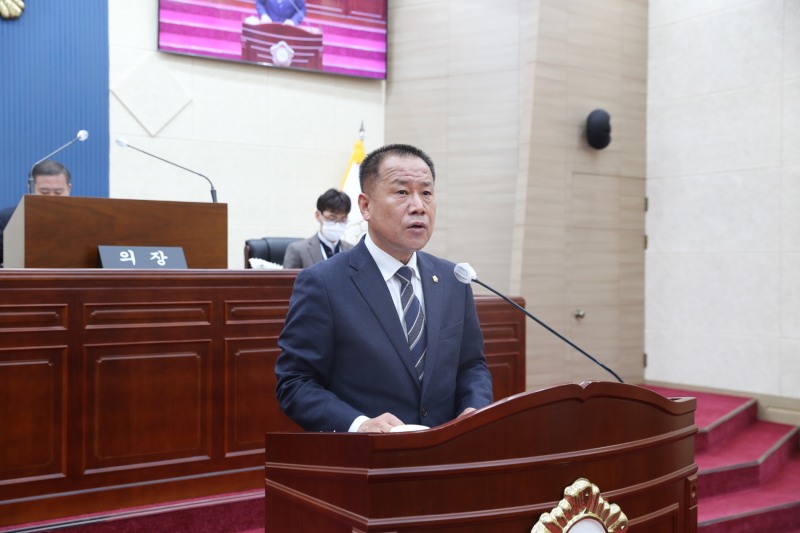 조영식 부의장 조례 발의 (사진제공 = 완도군)