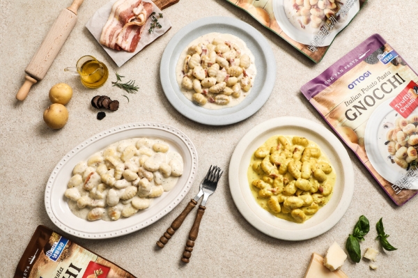 오뚜기 뇨끼3종 연출컷 / 제공:㈜오뚜기