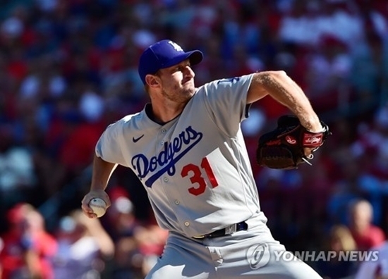 다저스 시절 맥스 슈어저