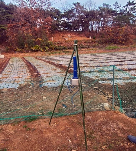 야생동물 피해예방시설 설치 (사진제공 = 함평군)