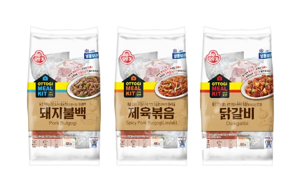 오뚜기 밀키트 3종 시뮬컷 / 제공:오뚜기