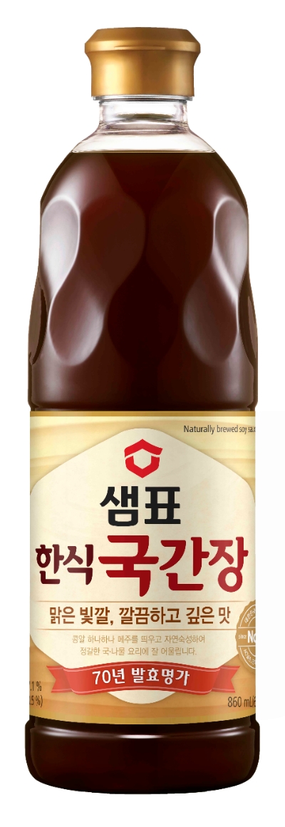 샘표, 프리미엄 국간장 ‘한식 국간장’ 출시
