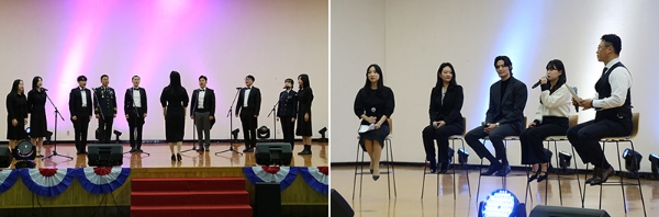 △ 천안캠퍼스 입학식 축하공연