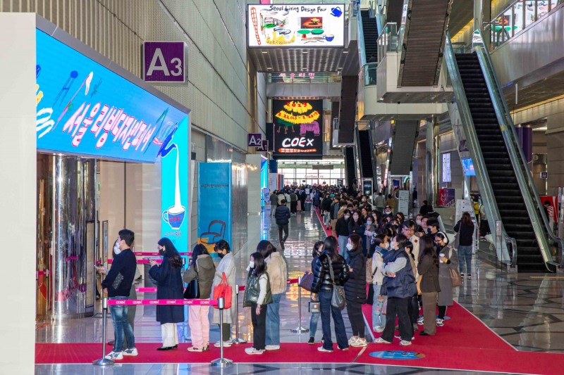 ‘2023 서울리빙디자인페어’ 폐막, 개막 당일 관람객 40% 늘어