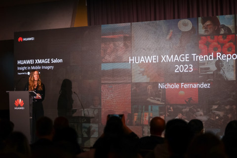 Dr. Nichole Fernandez, visual sociologist and one of the main authors of the report, reveals her key findings. (Photo: Huawei