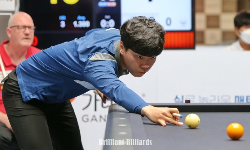 라스베이거스 월드컵에서 준우승한 김행직(사진=브릴리언트 빌리아드)