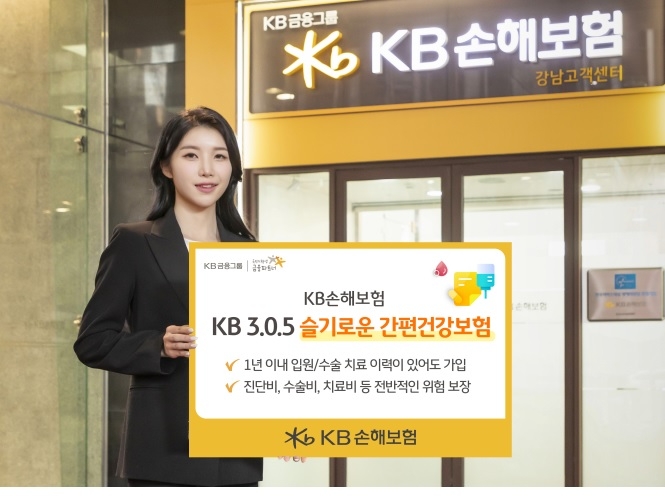 KB손해보험, 유병자 위한 ‘KB 3.0.5 슬기로운 간편건강보험’ 출시
