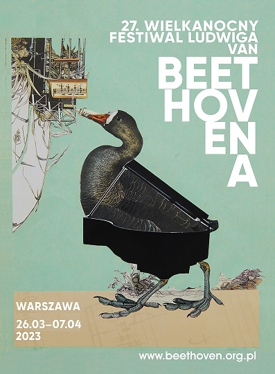 폴란드 베토벤 부활절 축제 포스터