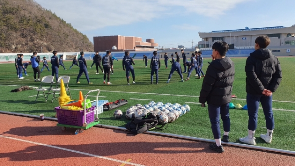 전지훈련 (사진제공 = 완도군)