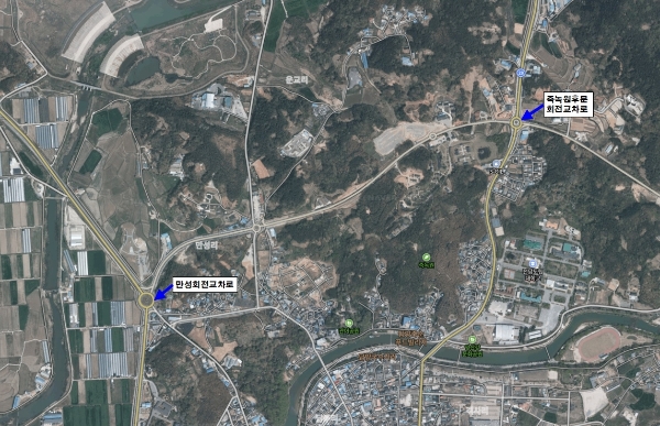 교통사고 잦은 2개소 개선사업 (사진제공 = 담양군)