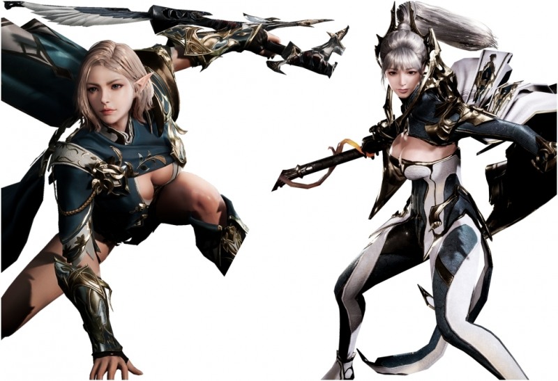 왼쪽부터 '엘프', '하리하란'.