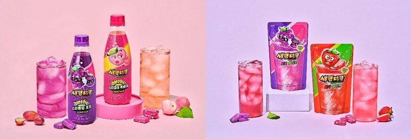 쟈뎅 ‘새콤달콤 스파클링 제로·에이드’ 출시...크라운제과와 협업