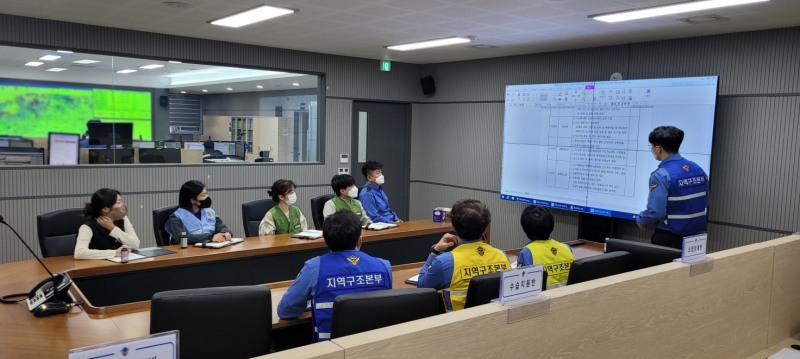 운영요원 교육 (사진제공 = 여수해양경찰)