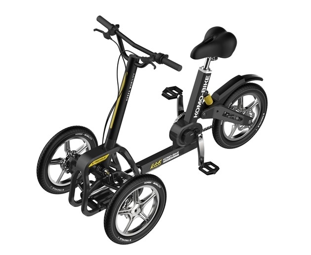 코리아모빌리티, 역삼륜 전동킥바이크 개발