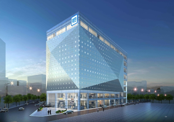 GM 동서울 서비스센터 투시도 / 제공:GM