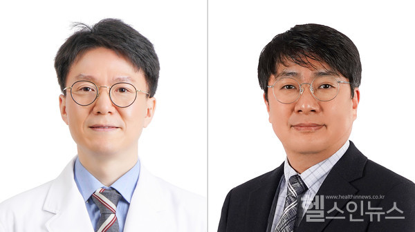 (왼쪽부터)경희대병원호흡기알레르기내과이승현,대구경북과학기술원(DGIST)김민식교수