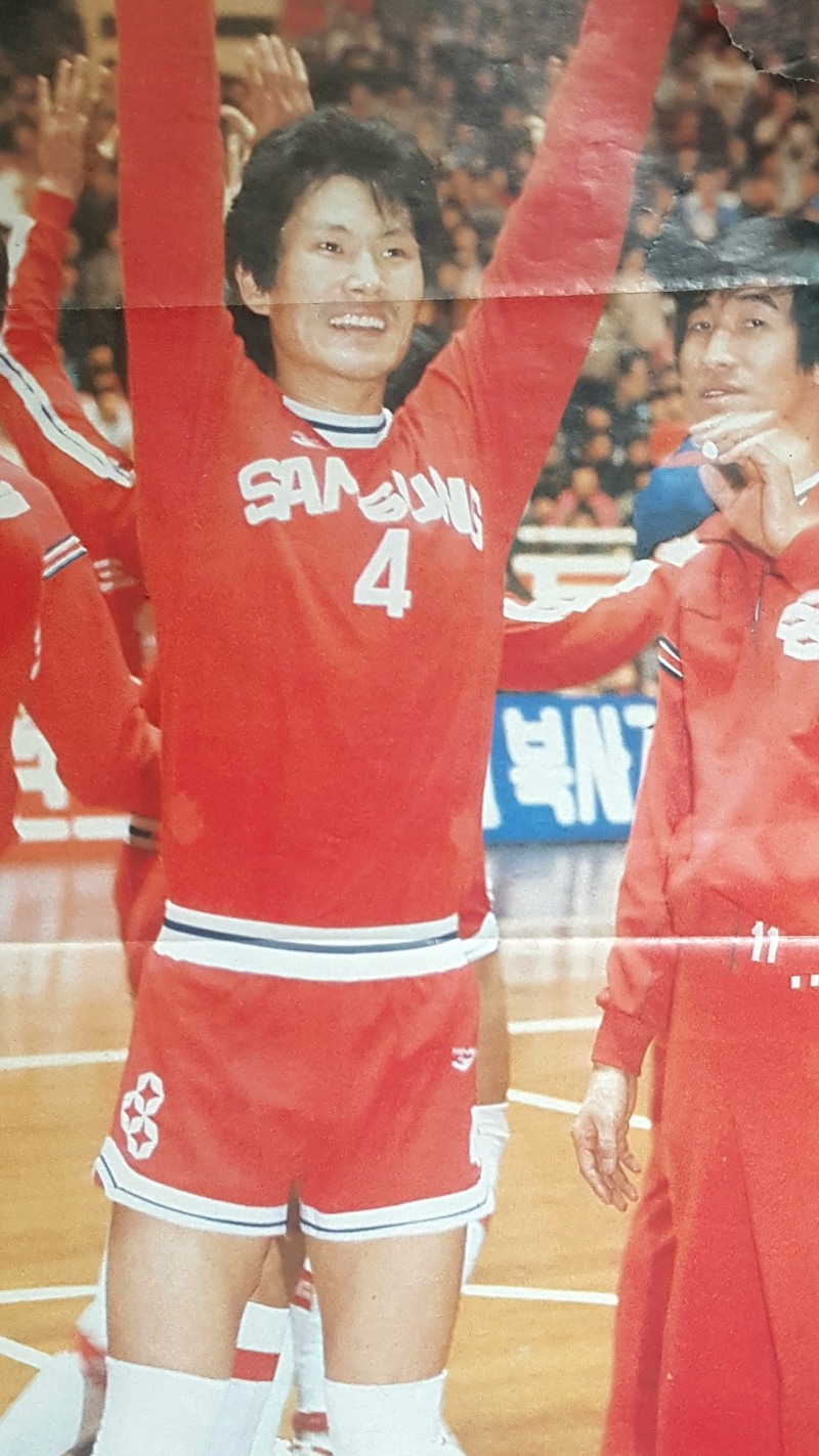 국내 최고 센터로 활약하던 삼성전자 시절의 임정명.