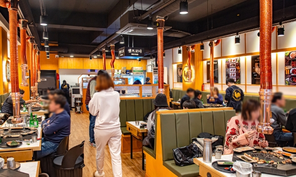 고기집 브랜드 팔각도, 부천현대중동점 오픈