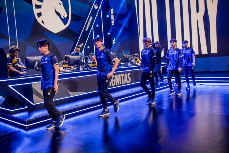 사진=팀 리퀴드 SNS.