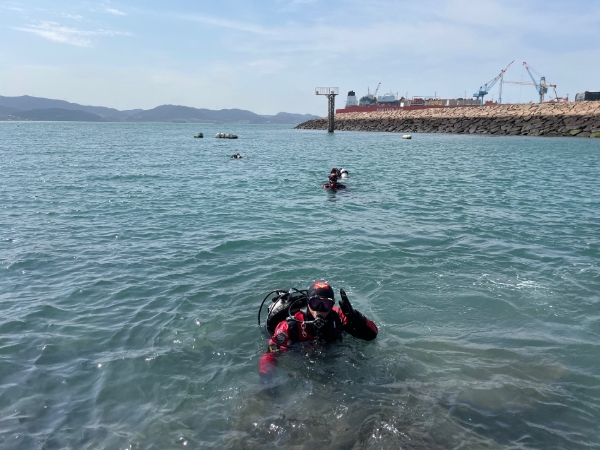 수중과학 수사역량 강화 합동훈련 실시 (사진제공 = 서해지방해양경찰)
