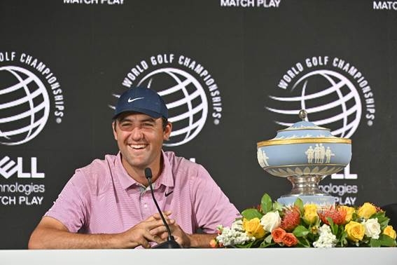 지난해 우승자 스코티 셰플러