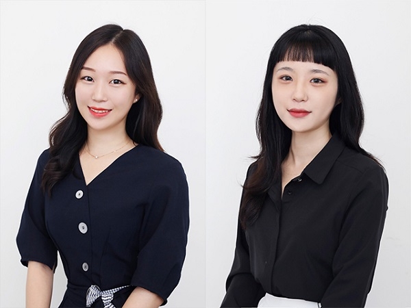 사진 = (왼쪽부터) 씨에이랩(CALAB) 최다솜 경영지원실 실장, 변혜경 마케팅실 실장